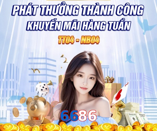 6686